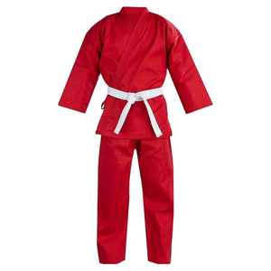Tenues d'arts martiaux en gros – Nouveauté : Uniformes de karaté de qualité supérieure, poids moyen, prix bas, divers coloris - Product Image 1