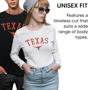 Texas Long Sleeve T-Shirt for Men, Women, Unisex, 100% Cotton, Texas State <b>Pride</b> Graphic Tee, Standard Fit Long Sleeve <b>Top</b> - Product Image 4