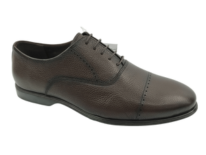 Chaussures Oxford pour hommes Dlords Christofer à bout pointu, lacets, respirantes, semelle extérieure en caoutchouc antidérapante, logo en relief, toutes saisons - Product Image 1