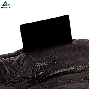 Gants de conducteur en cuir de vachette noir souple de haute qualité, durables et respirants, à poignets élastiqués, pour usages multiples (OEM/ODM) - Product Image 4