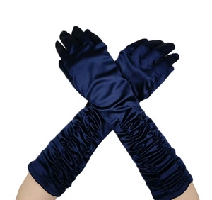 Gants longs froncés pour femmes, vente en gros d'usine, élégants pour opéra, mariage, soirée, performance scénique, cosplay, élastiques - Product Image 6