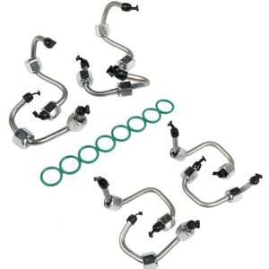 ชุดติดตั้งหัวฉีดน้ำมันเชื้อเพลิงแบบ8X ชุด8C3Z9229A 1855644C3สำหรับ Ford F250 F550 6.4 2008 2010สายหัวฉีดสำหรับ Ford F250 F550 6.4 - Product Image 2