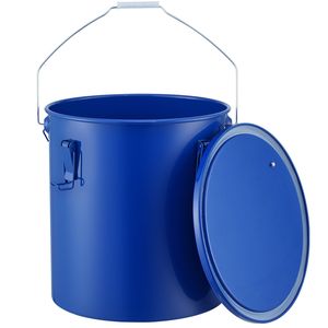 Contenitore per Olio da Frittura Commerciale da 6 Galloni in Acciaio al Carbonio con Rivestimento Antiruggine, Contenitore per Trasporto Olio - Product Image 1