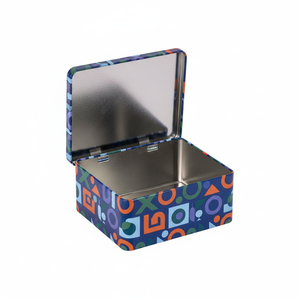 Caja de Joyería Rectangular de Metal con Logotipo Personalizado - Product Image 2