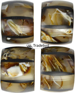 Anillo para Servilletas Hecho a Mano con Cuerno, Estilo Rústico Ecológico, Decoración de Mesa de Comedor Natural de Lujo para Regalos, Tradebyd - Product Image 3