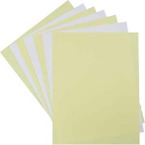 Papier continu autocopiant pour ordinateur, 9,5 x 11 pouces, 3 feuillets perforés, pour imprimante matricielle, blanc/jaune/rose - Product Image 2