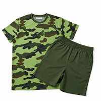 Ensemble de shorts de sport décontractés pour hommes de haute qualité, coupe ample, été, course à pied, fitness, tricoté, léger, respirant, séchage rapide