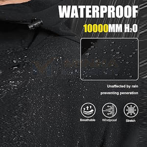 Chaqueta Impermeable de Color Personalizado para Hombre, Ropa de Invierno, Chaqueta Impermeable para Venta en Línea - Product Image 2