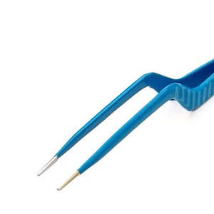 Pinzas Bipolares Manuales de Acero Inoxidable con Punta Antiadherente y Diseño de Bayoneta para Uso en Cirugía Neurológica y Cardíaca - Product Image 2