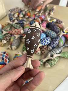 Wholesale Wooden Fish Handcrafted Natural Wood Decorative Ornament For Bulk Purchase International Trading Company Supply Now - Product Image 2