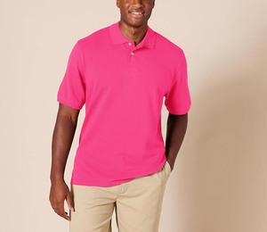 Camiseta Polo de Punto Personalizada de Alta Calidad para Hombre, Manga Corta, Color Liso, Informal, de Golf, de Algodón, Tallas Grandes - Product Image 6