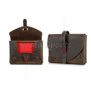 Riñonera de Cuero Metálico Plateado Personalizada para Hombre, Bolsa de Cintura, Bolso de Cinturón para Hombre |   Bolsa de Cuero para Cinturón con Logotipo Personalizado - Product Image 3