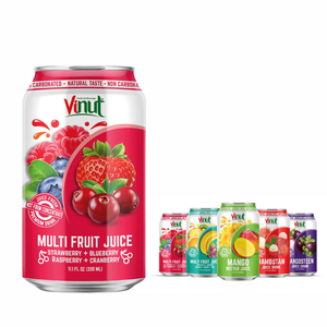 Para VINUT 330ml Bebida de jugo múltiple sin azúcar OEM/ODM Precio de fábrica Etiqueta privada Fabricante de Vietnam Muestra gratis - Product Image 1