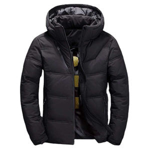 Chaqueta de Invierno Casual para Hombre, Nueva Moda, para Exteriores, Desmontable, Impermeable, Cortavientos, con Capucha, Acolchada, Gruesa, Combinación de Colores - Product Image 1