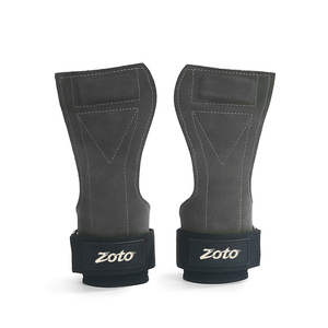 Unisex Leather Hand Grip for Weightlifting Gym Padded Palm Grips for Pull Ups Rows Fitness Training Gear Supplier - Product Image 1