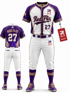 Uniformes de Béisbol Personalizados de Alta Calidad, Uniformes Deportivos de Primera Calidad para Venta en Línea, Servicio OEM - Product Image 1