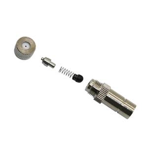 Buse de brumisation réglable en laiton de 6 mm avec raccord rapide pour système de refroidissement de jardin et de ferme - Product Image 1