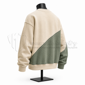 Sweat-shirt personnalisé pour homme, col rond, coupe ample, style streetwear, fabricant OEM ODM - Product Image 5
