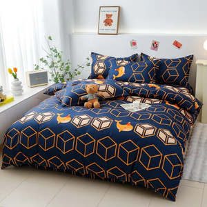 100% Cotton <b>Duvet</b> <b>Cover</b> Set Soft Breathable Durable Bedding with Zipper Closure <b>Duvet</b> <b>Cover</b> Sets - Product Image 1