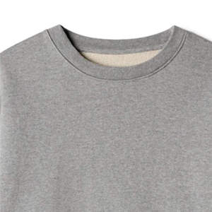 Sweat-shirt à col rond imprimé et brodé pour femme, en mélange de coton tricoté, couleur unie, décontracté, printemps, été, automne, hiver, devant - Product Image 3