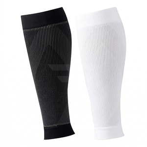 Calcetines Deportivos de Compresión de Nylon Personalizados, Protección de Pantorrillas, Mangas de Compresión para Pantorrillas de Fútbol - Product Image 1