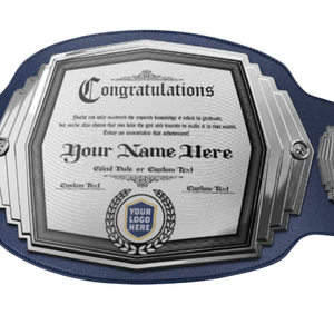 Cinturón de Campeonato Personalizable en Blanco, Cinturón de Título de Lucha Libre Personalizado, Cinturón Deportivo de Primera Calidad para Coleccionistas de Premios - Product Image 2