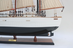 Maqueta de Barco de Vela de Madera Hecha a Mano - Modelo a Escala del Buque Histórico de la Expedición Ártica, Decoración para el Hogar, Maud - Product Image 3