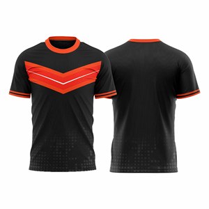 T-shirt de jeu premium en polyester respirant avec sublimation |   Maillot d'équipe personnalisé pour le football, le soccer et autres sports - Product Image 2