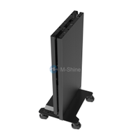 Écran LED pliable double face Full Flip Chip COB pour affichage publicitaire intérieur, signalétique numérique pour magasins de détail et centres commerciaux