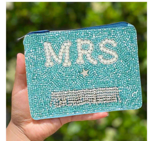 Mini Classic Coin Purse with Embroidery Beaded Material and Zipper Closure-Multiple Cash Clutch Gift - Product Image 5