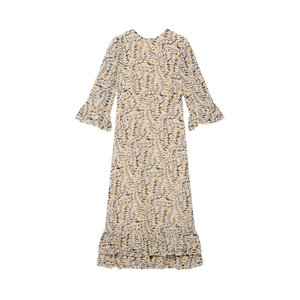 Vestido Midi Estampado Elegante para Mujer, Vestido de Playa para Vacaciones - Product Image 3