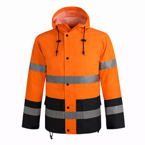 Veste réfléchissante de haute visibilité pour l'hiver, vêtements de sécurité pour le bâtiment - Product Image 1