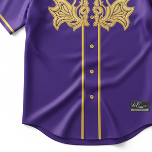Maillot de baseball personnalisé : Créez votre propre uniforme d'équipe – Vêtements de sport respirants en tissu doux pour l'entraînement en club (vente en gros) - Product Image 4