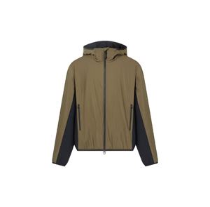 Chaqueta cortavientos ligera para mujer, con capucha para exteriores, resistente al agua, de poliéster, de talla grande, transpirable, con cremallera, forro de malla para exteriores - Product Image 4