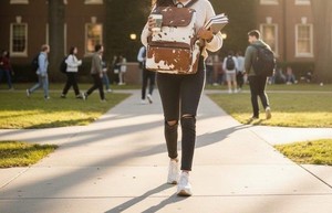 <b>Real</b> Cowhide Hairon <b>Backpack</b> Luxury Genuine <b>Leather</b> Travel Bag Western Design Custom Logo Wholesale OEM LHBP-0260 - Product Image 4