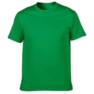 T-shirt en polyester bleu marine pour hommes, coupe slim, respirant, décontracté, pour la gym, la course, l'entraînement physique, léger, vêtements de sport d'été - Product Image 2