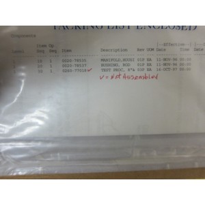 AMAT 0010-77108 ASSY MANIFOLD, 0260-77018 TEST - อุปกรณ์และอะไหล่เซมิคอนดักเตอร์ระดับโลกที่เชื่อถือได้ - Product Image 4