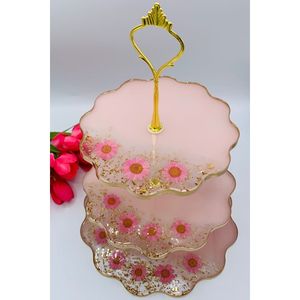 Premium Resin Cake Stand RR ENTERPRISES Model RR202512955 for Celebration <b>Party</b> Tableware & <b>Table</b> <b>Decoration</b> - Product Image 5