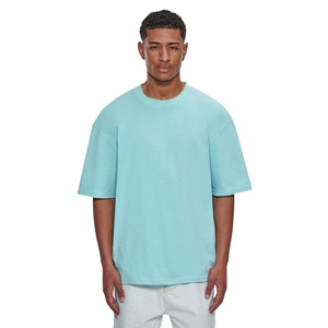 Camiseta de Hombre de Calidad Premium, Corte Holgado, Hombros Caídos, Cuello Redondo, Tejido de Punto Largo, Transpirable y Ecológico - Product Image 1