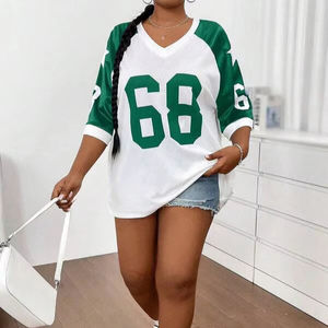 Maillot de sport unisexe en maille sublimée, col en V oversize, respirant, style streetwear, fournisseur en gros OEM ODM - Product Image 1