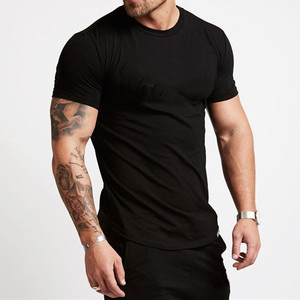Camisetas Deportivas al por Mayor para Gimnasio, Personalizadas con Impresión, para Hombre, Ajustadas, Blancas o Negras, de Secado Rápido y Compresión - Product Image 6