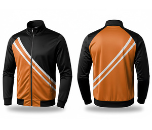 Lightweight Sports Zip Jacket for Gym <b>Running</b> & Training Breathable Quick Dry | Sizes Men Women Youth | Training Jacket - Product Image 4