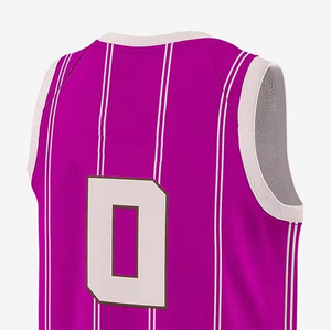 Camiseta de Baloncesto Unisex Personalizada con Estampado a Color en la Parte Delantera, 100% Poliéster, Transpirable, de Secado Rápido, Antibacteriana, Sin Mangas - Product Image 5