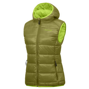 Chaleco de Plumón Personalizado para Mujer, Talla Grande, Sin Mangas, Cálido para Invierno, de Nailon, Transpirable, Estilo Ecuestre - Product Image 3