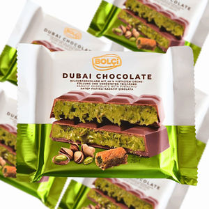 Barra de Chocolate Knafeh con Pistacho de Dubái - Oferta Exclusiva B2B al por Mayor para Supermercados y Exportación Internacional - Product Image 2