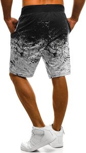 กางเกงขาสั้นโพลีเอสเตอร์พิมพ์ลายแบบซับลิเมชั่นปี 2026 ความยาวขาใน 5 นิ้ว ตัวอย่างฟรี สตรีทแวร์ กางเกงขาสั้นลายพรางสำหรับผู้ชาย ออกแบบโดยดีไซเนอร์ - Product Image 2