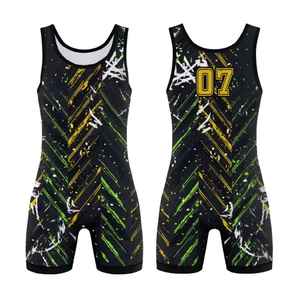 2026 Wholesale Custom Wrestling <b>Singlet</b> Quick Dry Lightweight Wrestling <b>Singlet</b> For Online Sale - Product Image 1