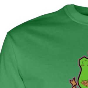 Camiseta de Manga Larga Verde para Mujer, Modelo AKA 1908, con Estampado Gráfico, Cuello Redondo, Informal, Suave, para Uso Diario, Ropa de Moda - Product Image 4