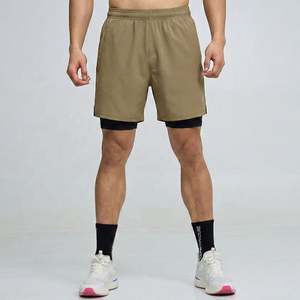 Pantalones Cortos Deportivos para Hombre SELF INDUSTRIES, Casuales, de Secado Rápido, Transpirables, de Poliamida, con Parches, Cintura Elástica, 220g, Personalizables - Product Image 2