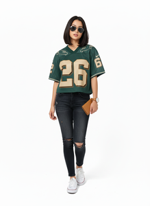 Camisetas de Fútbol de Verano para Hombre, Sublimadas, Bordadas, Transpirables, de Secado Rápido, Estilo Hip Hop, OEM, Gran Venta - Product Image 5